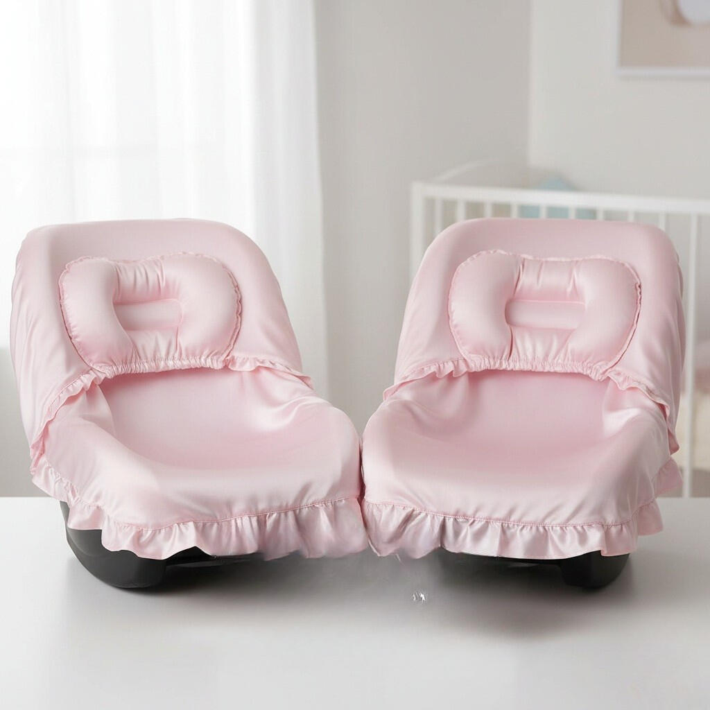 Shop The Look - Satin Car Seat Cover