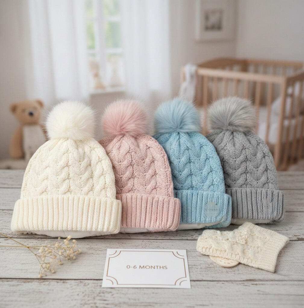 Shop The Look - PomPom Beanies