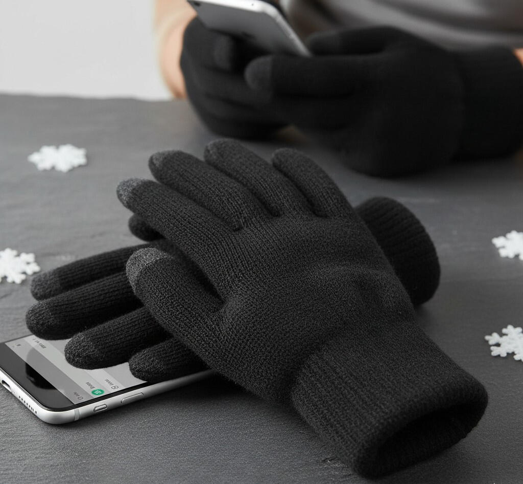 Shop The Look - Touchscreen Gloves
